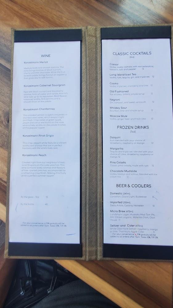 Sheikh's Steakhouse Restaurant Niagara Falls Menu image 4